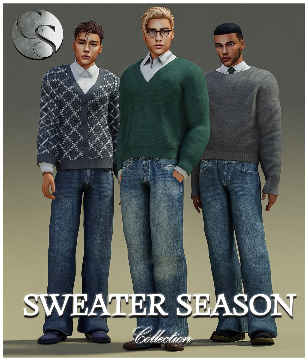 Скриншот мода Мужская осенняя коллекция Sweater Season Collection